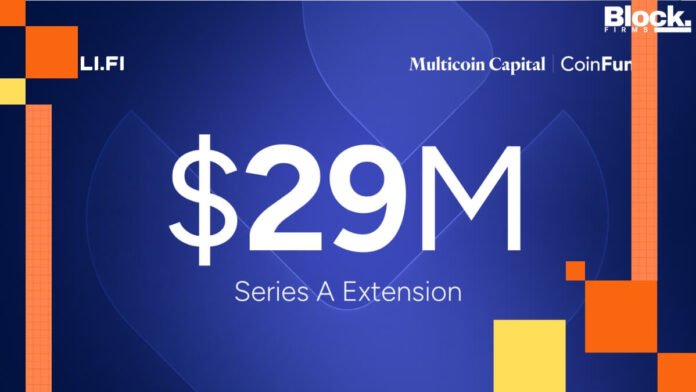 LI.FI raised a $29 million Series A extension