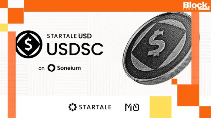 Soneium and Startale launched USDSC, an institutional grade stablecoin designed to anchor payments and liquidity across its ecosystem