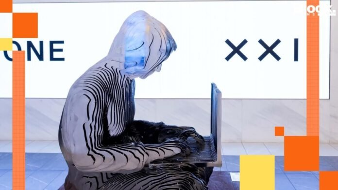 Twenty One Capital places a statue of Satoshi Nakamoto, the inventor of bitcoin, in NYSE